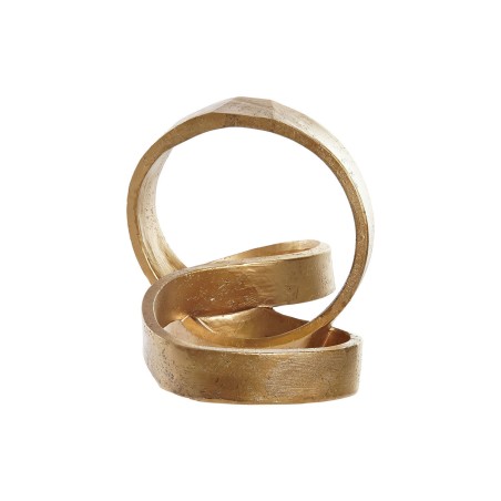 Decorative Figure DKD Home Decor Golden Abstract 24 x 16 x 18 cm Decorative Figure DKD Home Decor Golden Abstract 24 x 16 x 18 cm