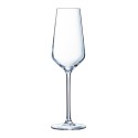 Coupe de champagne Éclat Ultime Transparent verre (21 cl) (Pack 6x)