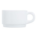 Taza Luminarc Apilable Apilable Blanco Vidrio 280 ml (6 Unidades) (Pack 6x)