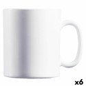 Kop Luminarc Evolutions Branco Vidro 320 ml (6 Unidades) (Pack 6x)