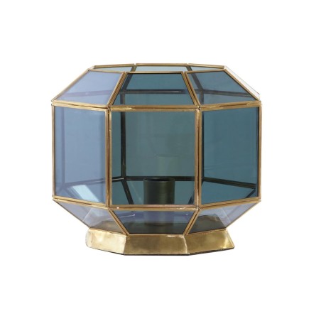 Desk lamp DKD Home Decor Crystal Blue Golden 220 V Brass 50 W Modern (29 x 29 x 25 cm) Desk lamp DKD Home Decor Crystal Blue Golden 220 V Brass 50 W Modern (29 x 29 x 25 cm)