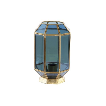 Desk lamp DKD Home Decor Crystal Blue Golden 220 V Brass 50 W Modern (18 x 19 x 29 cm) Desk lamp DKD Home Decor Crystal Blue Golden 220 V Brass 50 W Modern (18 x 19 x 29 cm)