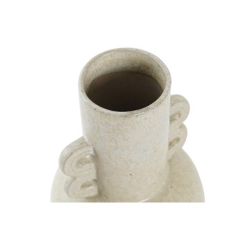 Vaso DKD Home Decor Cerâmica Cinzento Verde (12 x 12 x 15 cm)