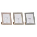 Fotorahmen DKD Home Decor Kristall Holz MDF (26 x 2 x 31 cm) (3 Stück)
