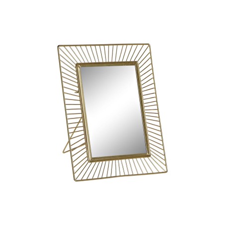 Marco de Fotos DKD Home Decor Cristal Hierro (19,5 x 4 x 24,5 cm)
