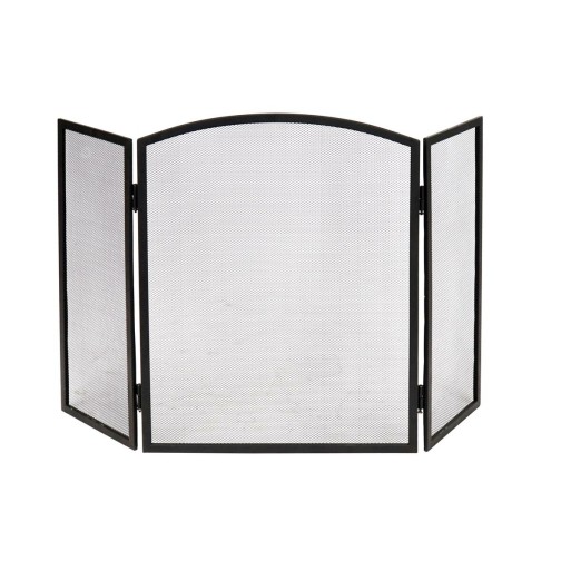 Protettore da Camino DKD Home Decor Acciaio (96 x 1,5 x 61 cm)