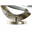 Figura Decorativa DKD Home Decor 30 x 29 x 33 cm Abstrato Prateado Dourado Moderno (2 Unidades)
