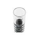 Bougeoir DKD Home Decor 6 x 6 x 28 cm Verre Noir Transparent