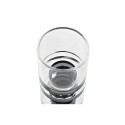 Castiçais DKD Home Decor Azul Preto Cristal 6 x 6 x 16 cm