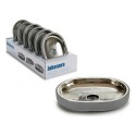 Portasapone Argentato Acciaio inossidabile Plastica 9,5 x 2,5 x 13 cm