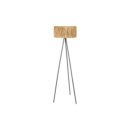 Floor Lamp DKD Home Decor Brown Black Metal Raffia 50 W 220 V 56 x 46 x 140 cm Floor Lamp DKD Home Decor Brown Black Metal Raffia 50 W 220 V 56 x 46 x 140 cm