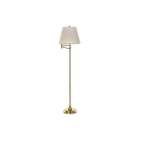 Floor Lamp DKD Home Decor Beige Golden Metal Polyester (41 x 41 x 160 cm) Floor Lamp DKD Home Decor Beige Golden Metal Polyester (41 x 41 x 160 cm)