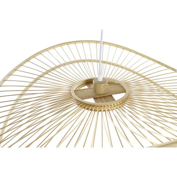 Ceiling Light DKD Home Decor Natural Bamboo 50 W 70 x 65 x 23 cm