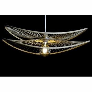 Ceiling Light DKD Home Decor Natural Bamboo 50 W 70 x 65 x 23 cm