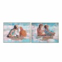 Tela DKD Home Decor 80 x 3,5 x 60 cm Bambini Shabby Chic (2 Unità)