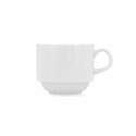 Chávena para Infusão Bidasoa Glacial Branco Cerâmica 250 ml (6 Unidades) (Pack 6x)