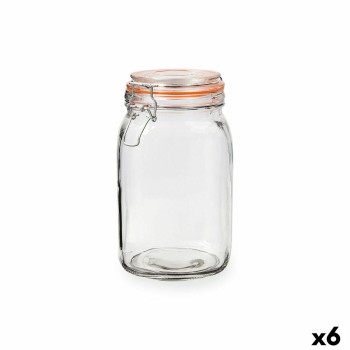 Frasco de Vidro Quid New Canette Transparente Vidro (1,5L) (Pack 6x)