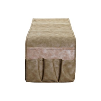 Suporte para comandos DKD Home Decor Castanho Bege 30 x 0,5 x 90 cm