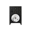 Chest of drawers DKD Home Decor Black Golden Fir MDF Wood Oriental 63 x 28 x 101 cm