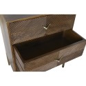 Cómoda DKD Home Decor Metal Madeira de mangueira (70 x 40 x 90 cm)