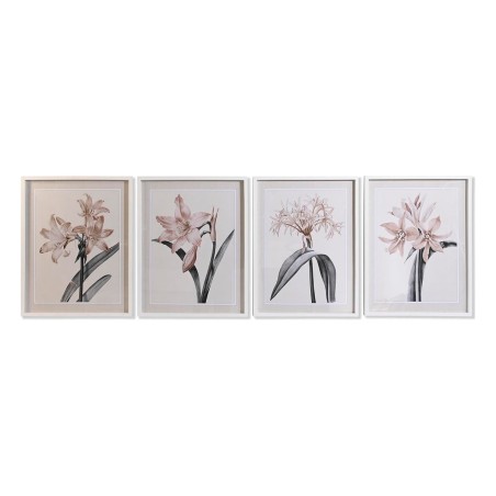 Painting DKD Home Decor Crystal Birch 55 x 70 x 2,5 cm 55 x 2,5 x 70 cm Flowers (4 Pieces) Painting DKD Home Decor Crystal Birch 55 x 70 x 2,5 cm 55 x 2,5 x 70 cm Flowers (4 Pieces)
