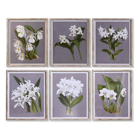 Quadro DKD Home Decor Abete Cristallo 50 x 60 x 2,8 cm 50 x 2,8 x 60 cm Fiori (6 Pezzi) Quadro DKD Home Decor Abete Cristallo 50 x 60 x 2,8 cm 50 x 2,8 x 60 cm Fiori (6 Pezzi)