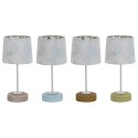 Lâmpada de mesa DKD Home Decor Cerâmica 16 x 16 x 33 cm Multicolor 220 V 25 W 4 Peças