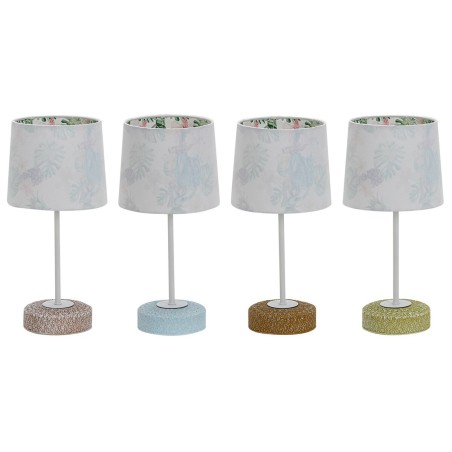 Desk lamp DKD Home Decor Ceramic 16 x 16 x 33 cm Multicolour 220 V 25 W 4 Pieces Desk lamp DKD Home Decor Ceramic 16 x 16 x 33 cm Multicolour 220 V 25 W 4 Pieces