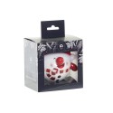 Christmas Bauble DKD Home Decor Red White PVC Snow Doll (3 Units)