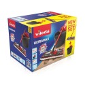 Mopa Fregona con Cubo de Doble Acción Vileda Ultramax Microfibra