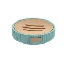 Soap dish DKD Home Decor 11 x 11 x 2,5 cm Cement Green