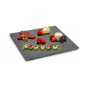 bandeja de aperitivos Kinvara 551563 Preto 30 x 0,5 x 30 cm