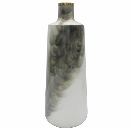 Vase DKD Home Decor Métal Bicolore Fer Moderne (19 x 19 x 46 cm) Vase DKD Home Decor Métal Bicolore Fer Moderne (19 x 19 x 46 cm)