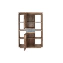 Scaffale DKD Home Decor Sheesham Marrone Grigio Naturale Legno 120 x 40 x 185 cm