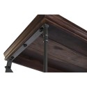 Scaffale DKD Home Decor Sheesham Marrone Marrone scuro Grigio chiaro Legno Metallo 213 x 43 x 220 cm