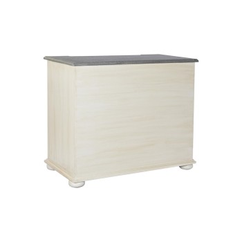 Cómoda DKD Home Decor 100 x 50 x 83,5 cm Cinzento Bege Cinzento escuro Madeira de mangueira Madeira MDF