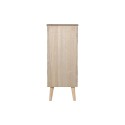 Commode DKD Home Decor Doré Marron Clair Bois Bois de paulownia Bois MDF Scandi 45 x 40 x 100 cm 42 x 40 x 100 cm