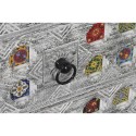 Cómoda DKD Home Decor Branco Cinzento Cerâmica Madeira de mangueira Índio 45 x 35 x 107 cm