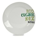 Prato de Sobremesa Porcelana 19 x 2 x 19 cm Ø 19 cm