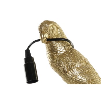 Wall Lamp DKD Home Decor Golden Resin 25 W Parrot (14 x 11,5 x 46 cm)