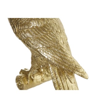 Wall Lamp DKD Home Decor Golden Resin 25 W Parrot (14 x 11,5 x 46 cm)