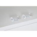Suporte Expositor DKD Home Decor 89 x 40 x 200 cm Cristal Madeira de mangueira