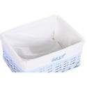 Set di Cesti DKD Home Decor Azzurro Celeste vimini Per bambini 44 x 34 x 56 cm (5 Pezzi)