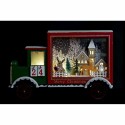 Calendario de Adviento DKD Home Decor Camión Luz LED Madera MDF (31 x 9 x 20 cm)