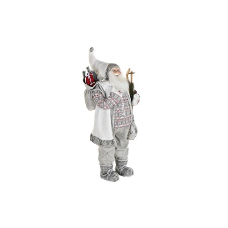 Decorazione Natalizia DKD Home Decor Babbo Natale Grigio PVC Legno 60 x 50 x 124 cm Decorazione Natalizia DKD Home Decor Babbo Natale Grigio PVC Legno 60 x 50 x 124 cm