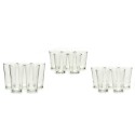 Set di Bicchieri Vivalto S18091/BHA Trasparente Vetro