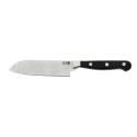 Coltello Santoku Quid Professional Inox Chef Black Nero Metallo (13 cm) (Pack 10x)