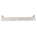 Set di Vassoi DKD Home Decor Beige 40 x 30 x 6 cm Legno MDF (2 Unità)