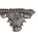 Prateleira DKD Home Decor Prateado 37,5 x 17 x 21 cm Resina