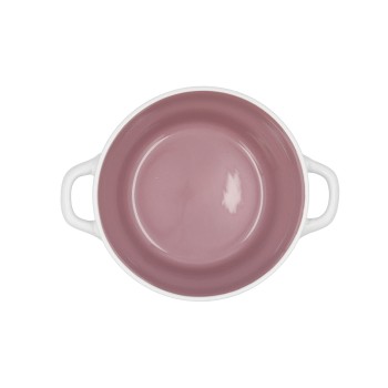 Bowl Quid Vita Peoni Pink Ceramic 500 ml (6 Units) (Pack 6x)